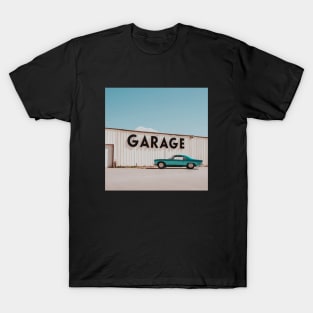 retro pastel garage classic car T-Shirt